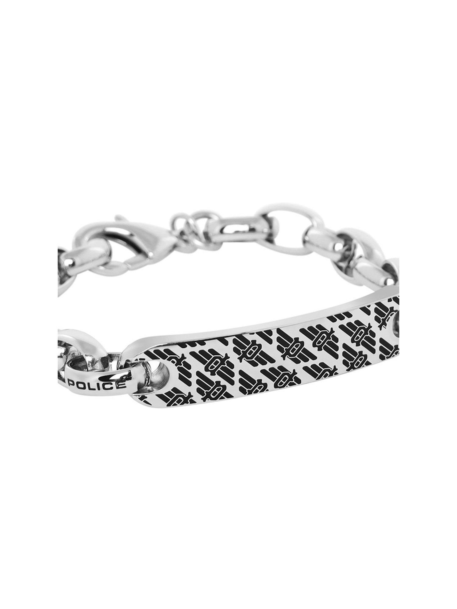 Police Silver-Plated Classic Hervey Bracelet for Men