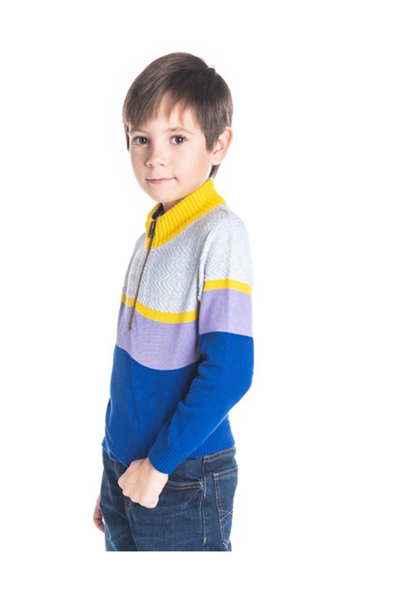 Cherry Crumble By Nitt Hyman Unisex Red & Cream Self Design Full Sleeves Sweater