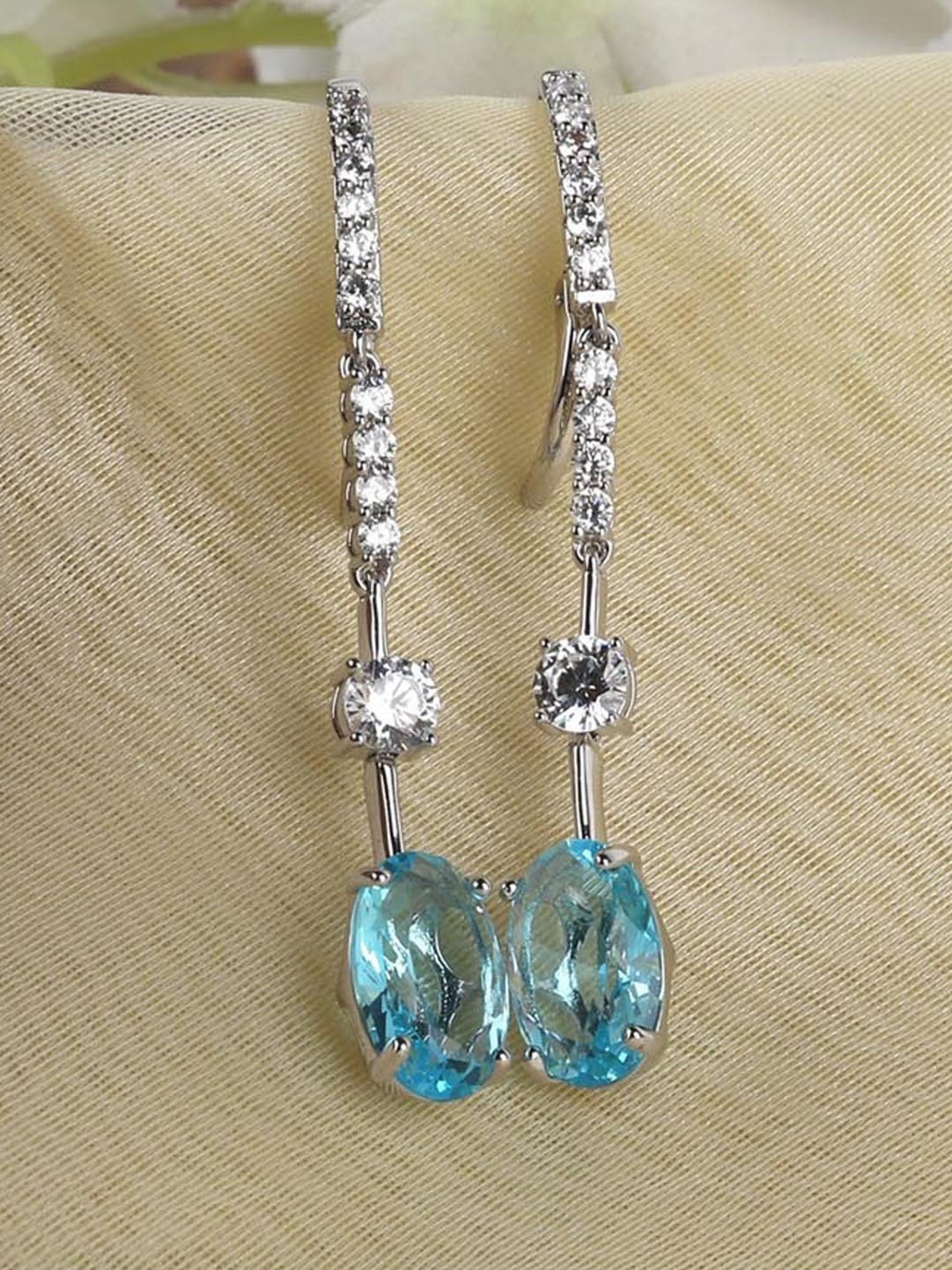 The Real Effect London Silver Earrings for Women