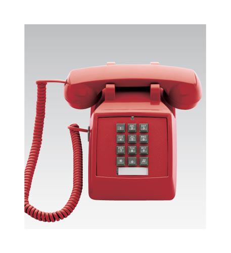 Scitec  Inc. Corded Telephone SCI-25003 Scitec 2510E Red