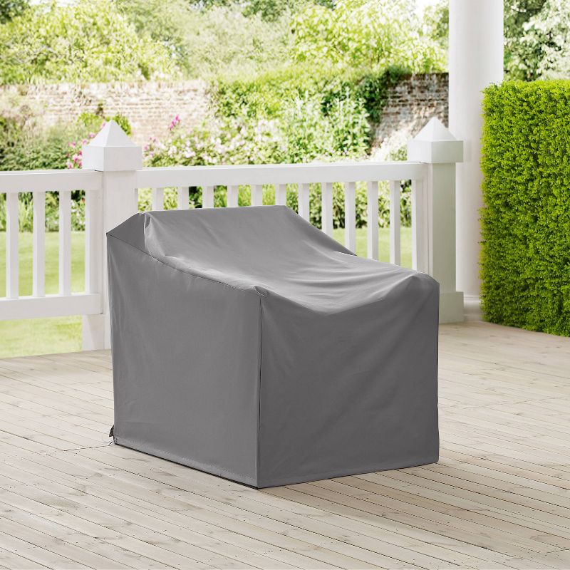 Burbank 4 Pc Outdoor Set Cover - Gray - Safavieh