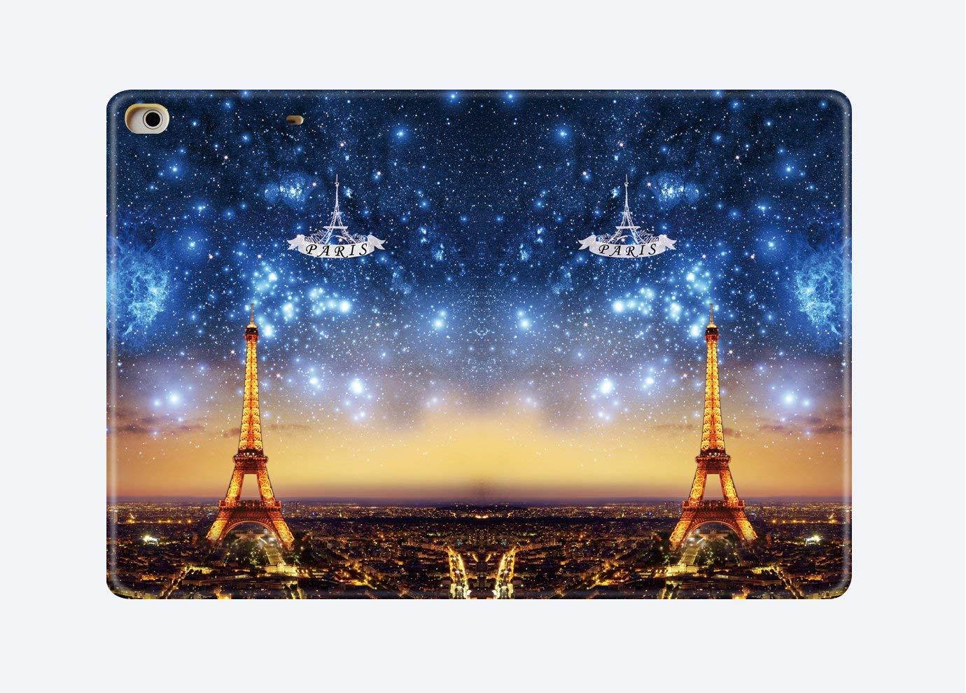 DuraSafe Case for iPad 4 / iPad 3 / iPad 2 Case- 9.7 Inch (A1458 / A1459 / A1460 / A1403 / A1416 / A1430 / A1395 / A1396 / A1397) Case Premium Shock Proof Ultra Slim Smart Auto Sleep/Wake: Paris Night