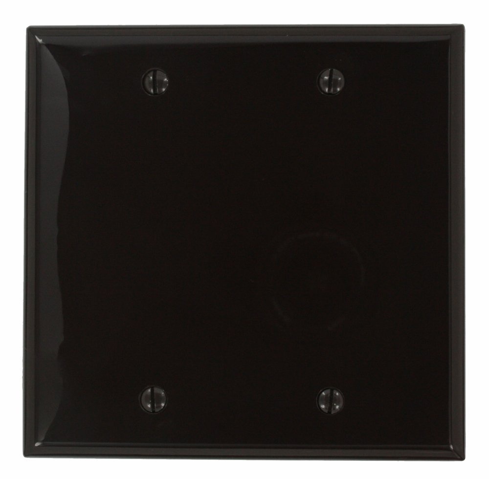 80725 LEVITON TELCOM 2G STND NYLON WP, 2 BLNK BWN