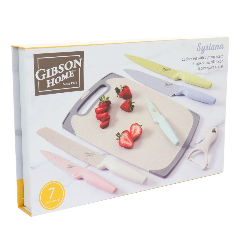 BergHOFF Rosewood 7 Pc Stainless Steel Cutlery Set with Block