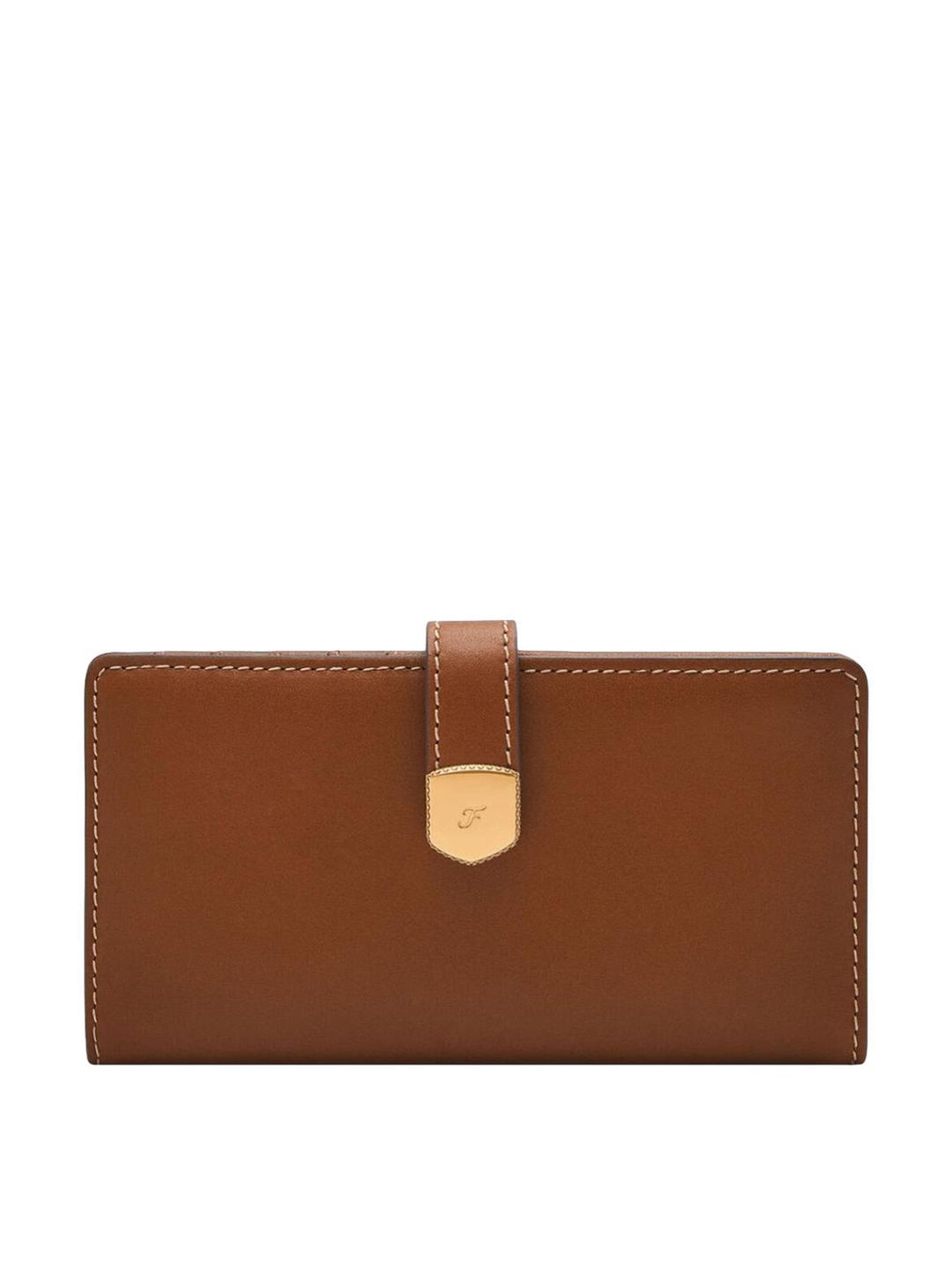 Fossil Brown Solid Bi-Fold Wallet