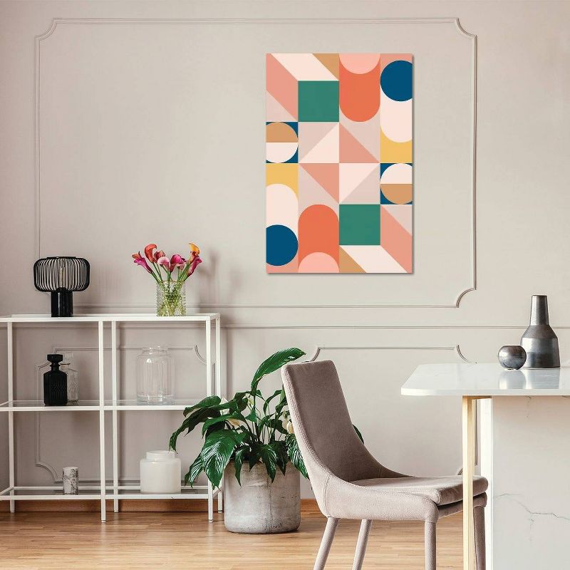 Modern Geometric xIIIA by the Old Art Studio Unframed Wall Canvas - iCanvas