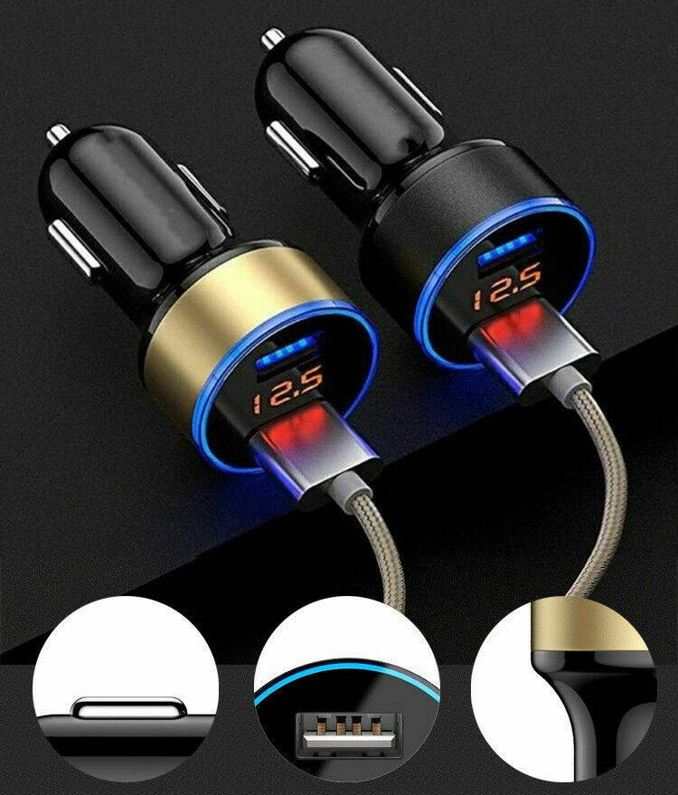 Dual USB 3.1A Car Charger Adapter 3.0 Fast Charging For iPhone   LG