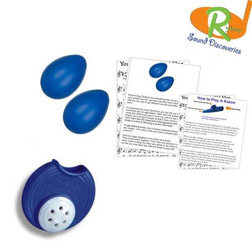 Mommy & Me Learn to Play Educational Music Pack - Rhythm Shakers/Humazoo (Twinkle Twinkle) #RSDMMSBH12