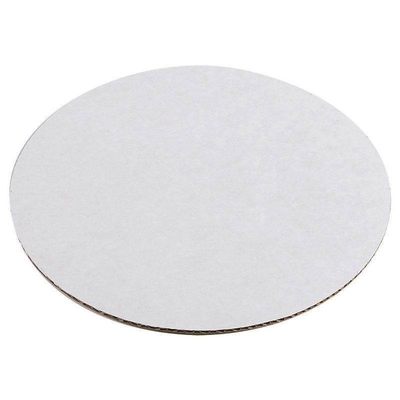 Juvale 12 Pack Round Cake Boards, Cardboard Cake Circle Bases (8 Inches, White)