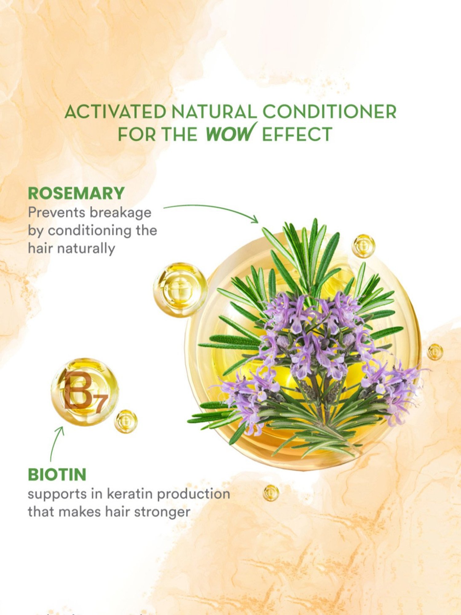 WOW Skin Science Rosemary with Biotin Conditioner - 250 ml