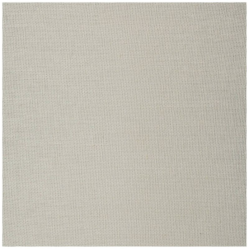 Springcrest Ivory Linen with Taupe Trim Medium Lamp Shade 14" Top x 16" Bottom x 12" High (Spider) Replacement with Harp and Finial