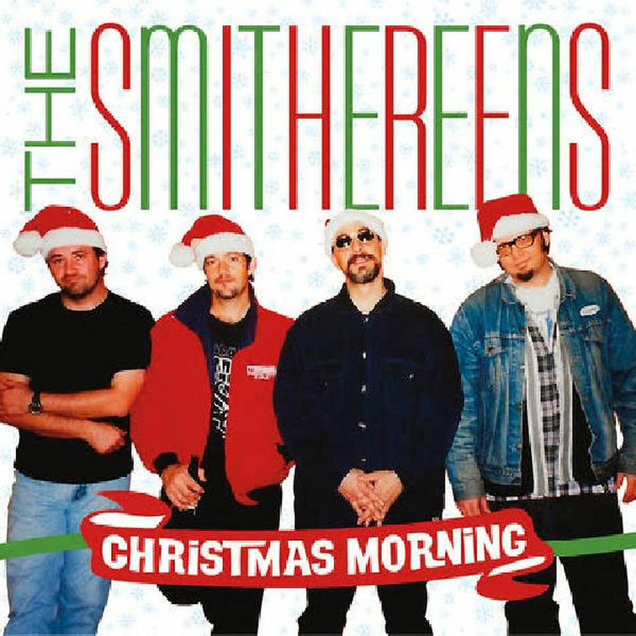 The Smithereens Christmas Morning/'Twas The Night Before Christmas 45rpm 7" LP (Green Vinyl)