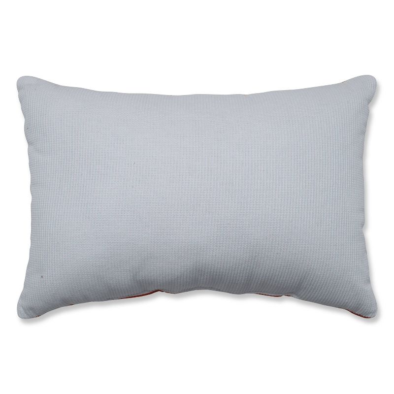 11.5"x18.5" Triangular Diamond Print Throw Pillow Orange/Gold - Pillow Perfect