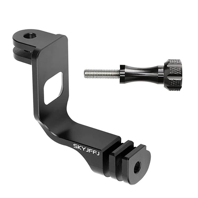 90 Degree Adapter Elbow Mount Elbow Fitting Compatible with gopro 7 6 5Original ShellVertical Photography Video Portrait Mode Helmet Mount Chest Mount