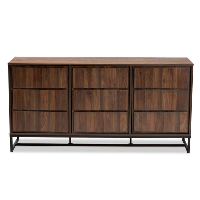Carmel Sideboard Dark Brown/Black - Chique