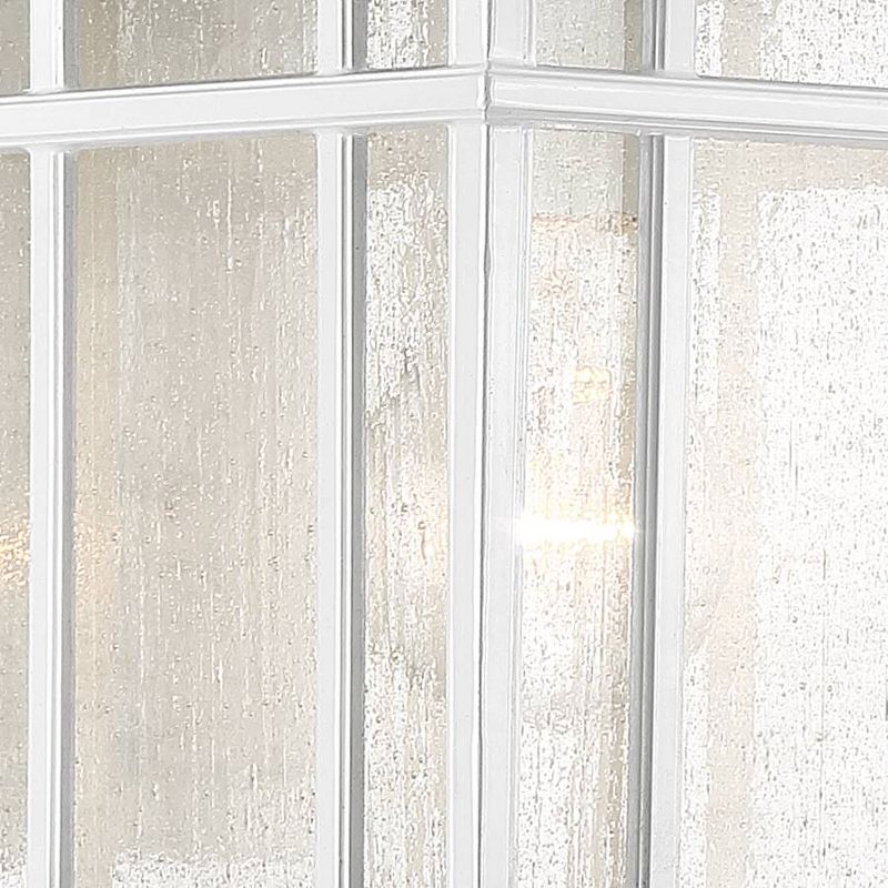 Outdoor LED Wall/Pillar Light Yellow/White - Techko Maid