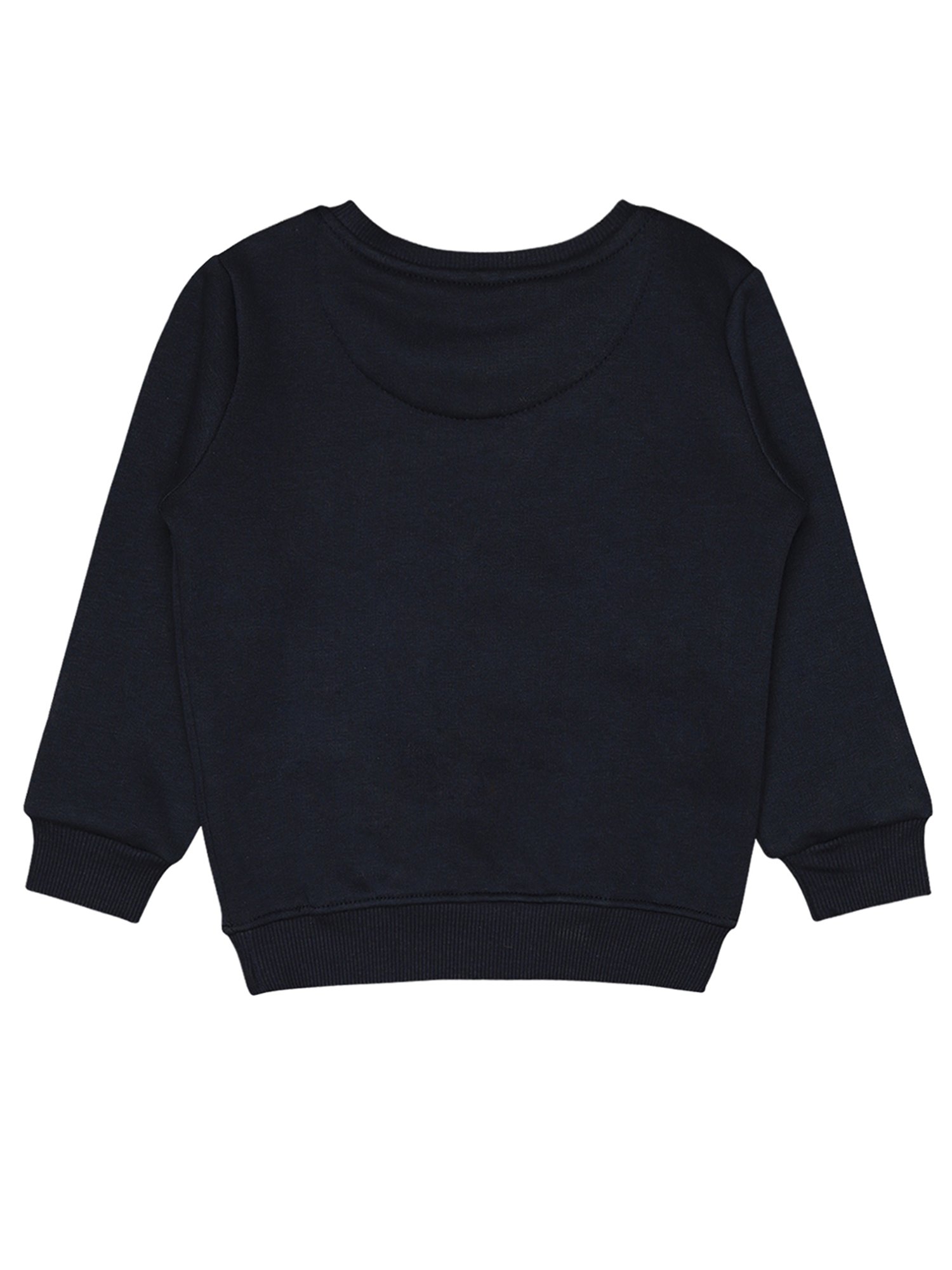 Bodycare Kids Navy Printed Full Sleeves Sweatshirt