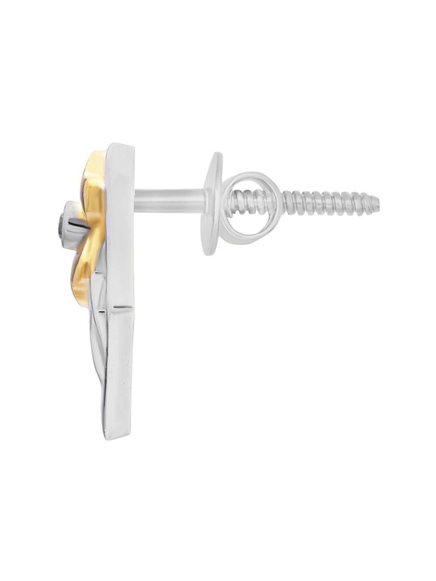 Waman Hari Pethe Jewellers 18k Gold & Diamond Earrings for Women