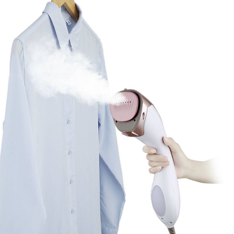 SALAV Duopress Handheld Garment Steamer Iron Rose Gold