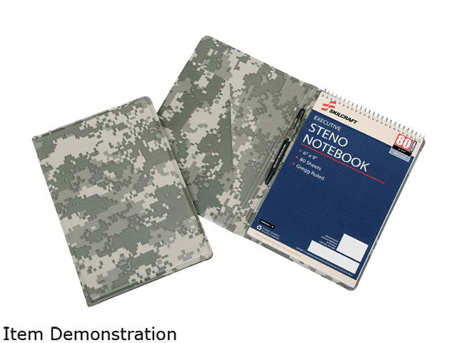 SKILCRAFT 6008651 Steno Notebook Vinyl Pad Holder