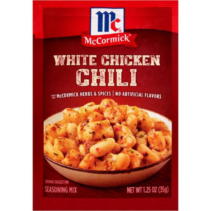 McCormick White Chicken Chili Seasoning Mix - 1.25oz