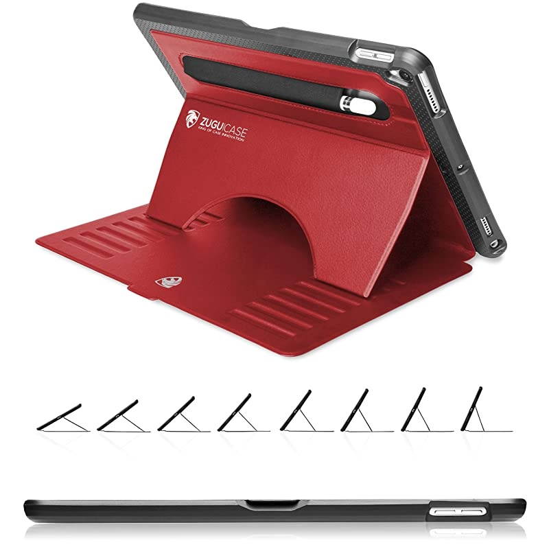 2019 iPad Air 3 10.5/2017 iPad Pro 10.5 inch Case Prodigy X - Very Protective But Thin + Convenient Magnetic Stand + Sleep/Wake Cover (Red)
