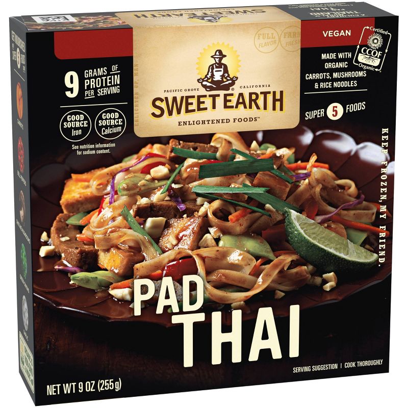 Sweet Earth Frozen Pad Thai - 9oz