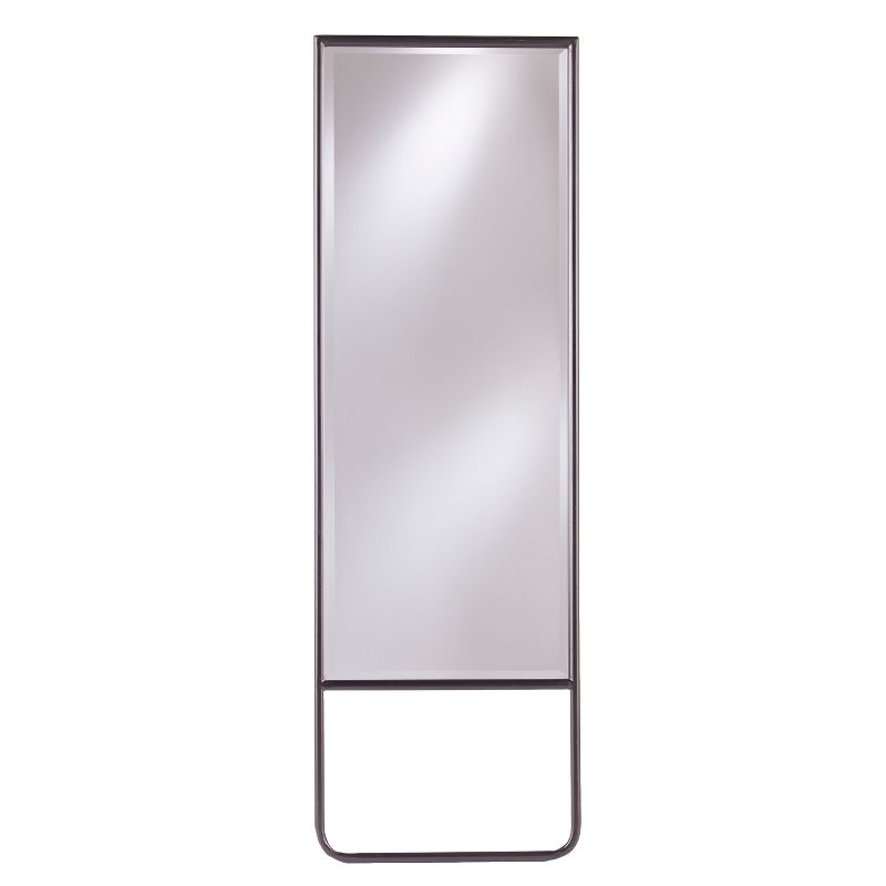 62" x 20" Lewis Leaning Floor Mirror Black - Holly & Martin