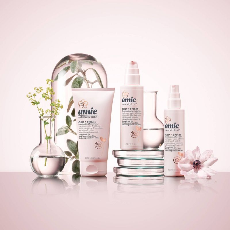 Amie Glow & Bright Illuminating Face Moisturizer - 3.3 fl oz