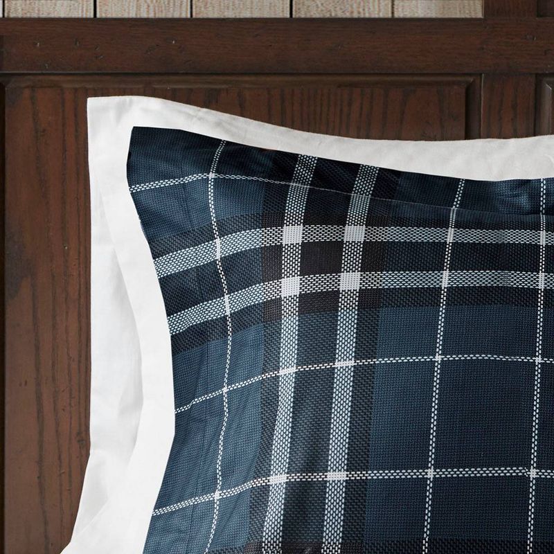 King Flint CozySpun Down Alternative Comforter Mini Set - Navy