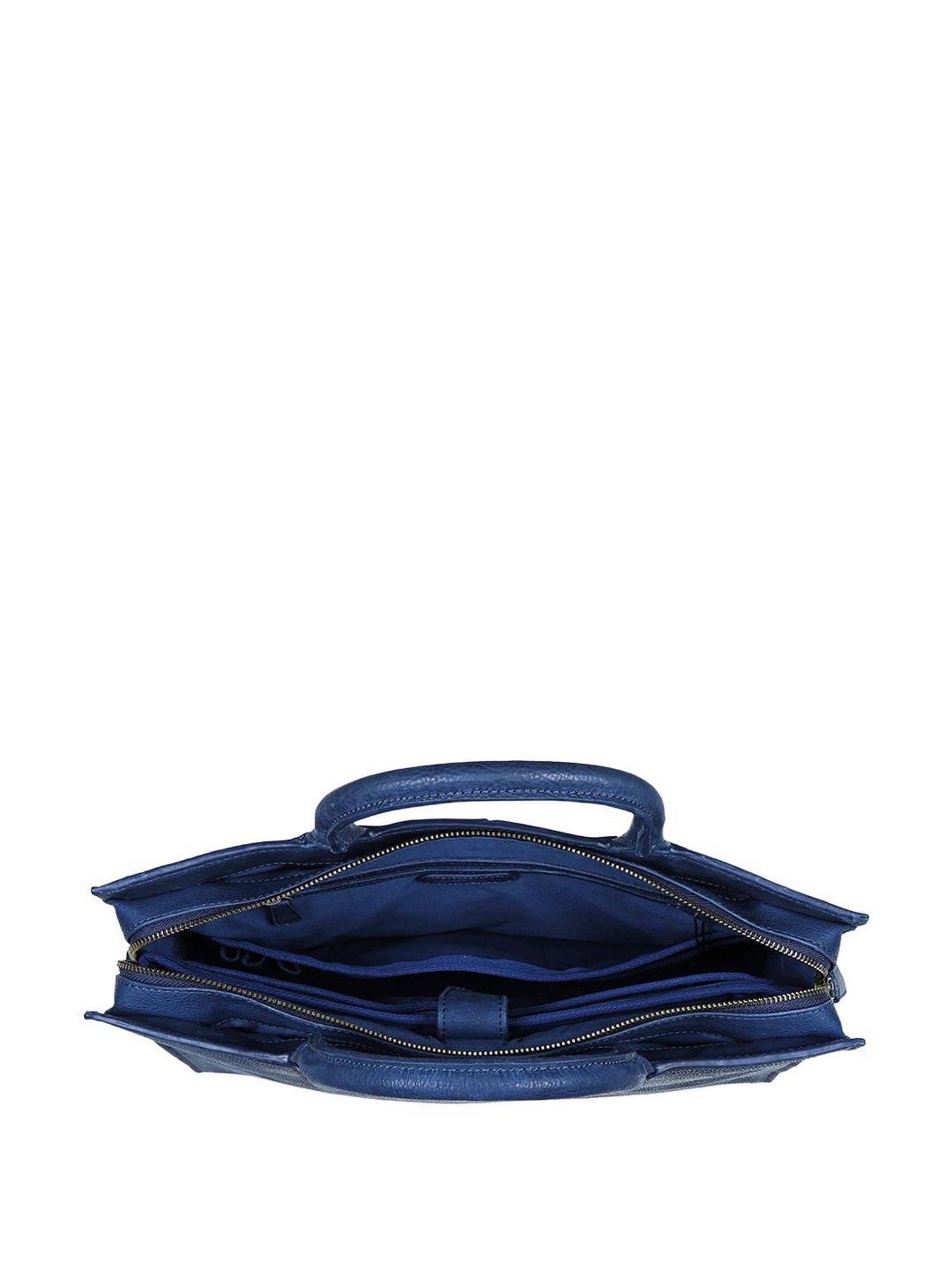 Hidesign Navigli 03 Large Mens Laptop Bag - Sapphire