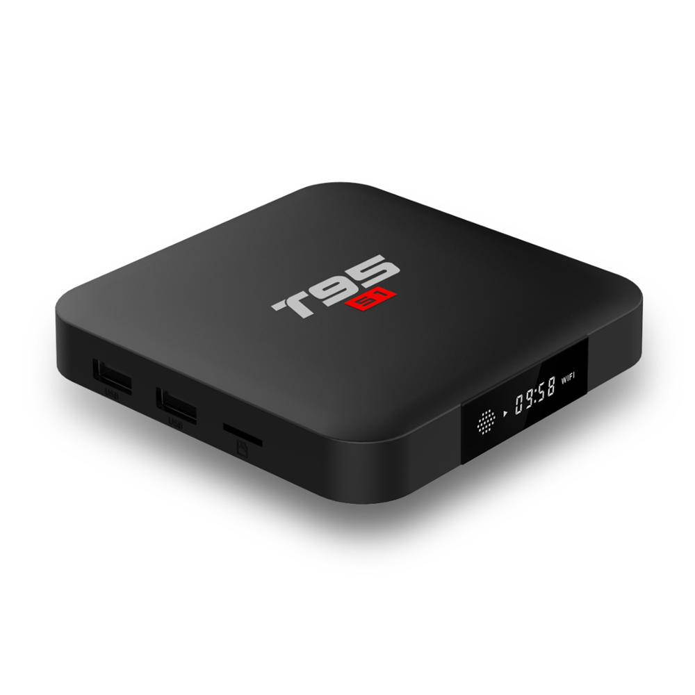 T95 S1 Android 7.1 TV BOX 1G/8G  Amlogic S905W Quad Core Media Player 2.4GHz WiFi Smart Voice Remote Control 4K TV Box