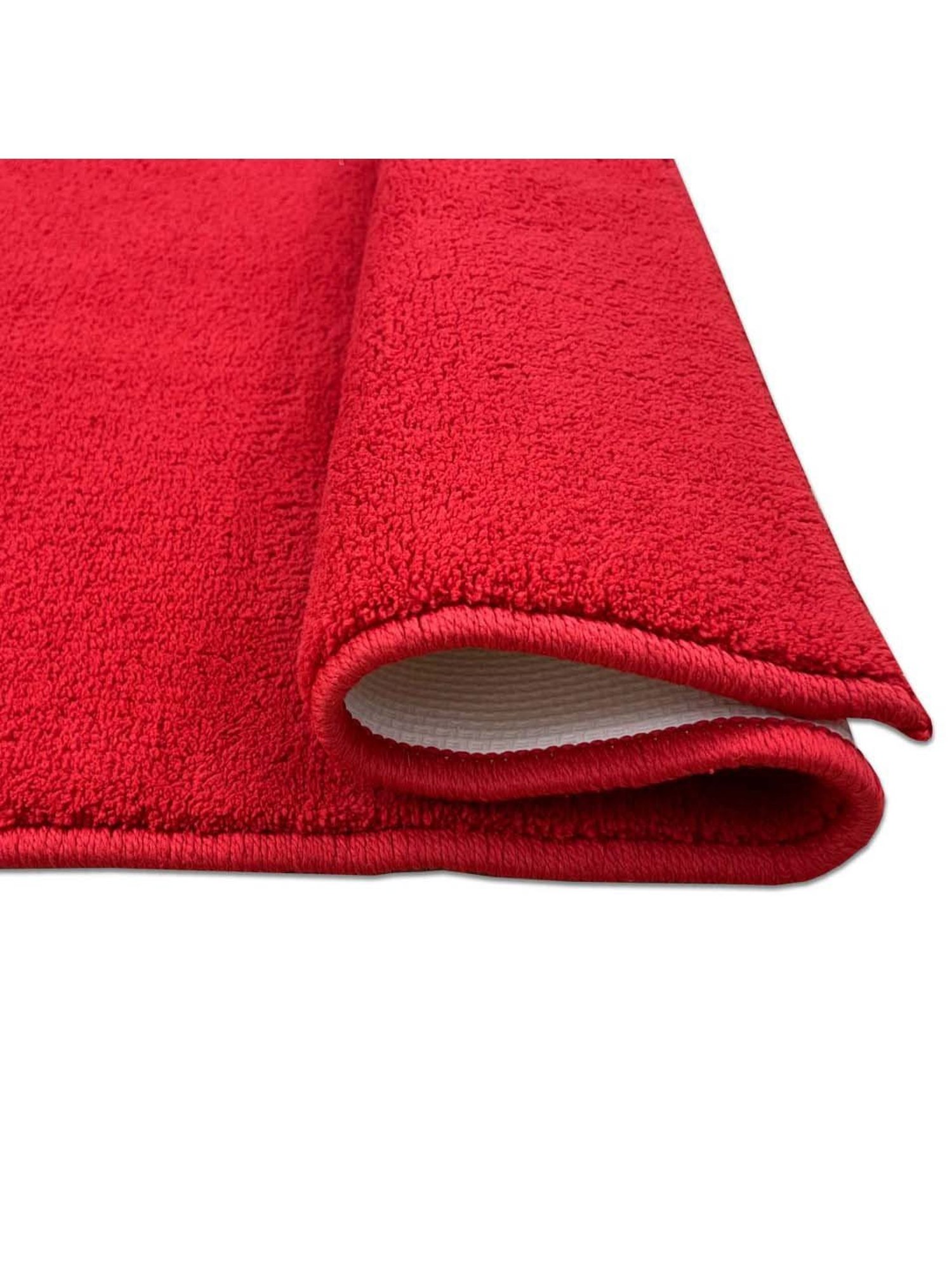 Welspun RAANG Red Drylon 1252 GSM Large Bath Mat