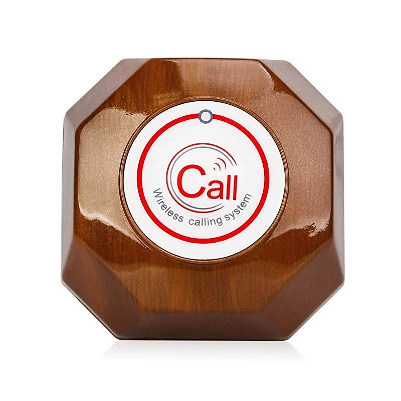 T133 Wireless Call Button Guest Call Waiter System Server Call Paging System Waiter Caller for Church Nursery Clinic Home for T128 and T114