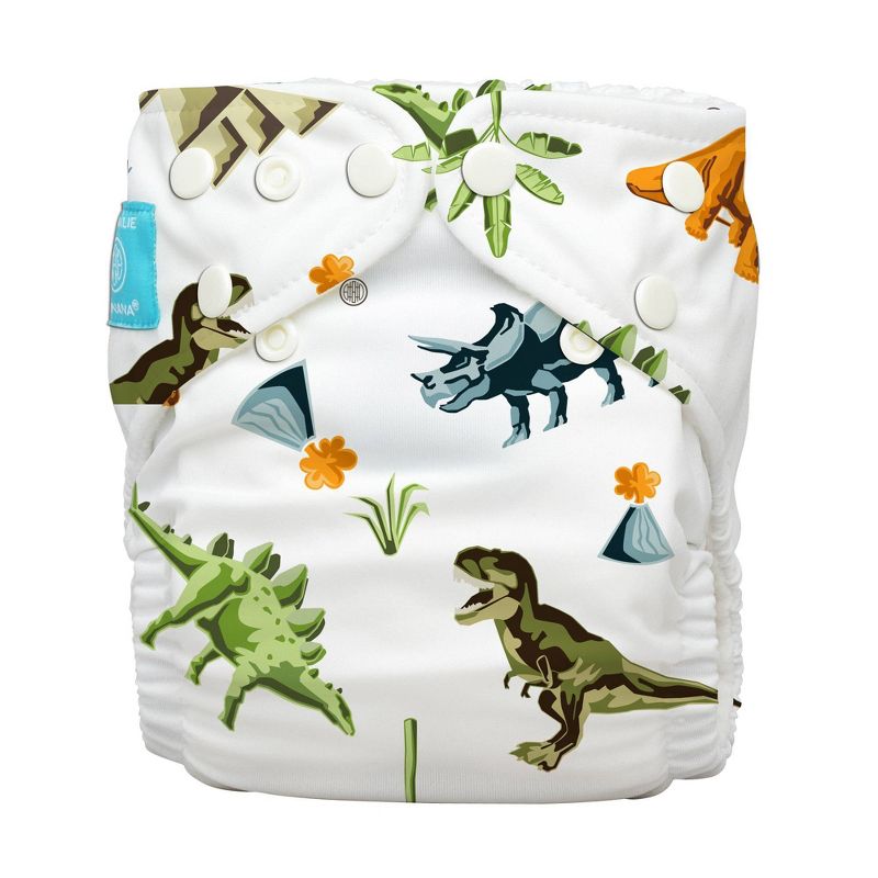 Charlie Banana Reusable All-in-One Cloth Diaper - Dinosaurs