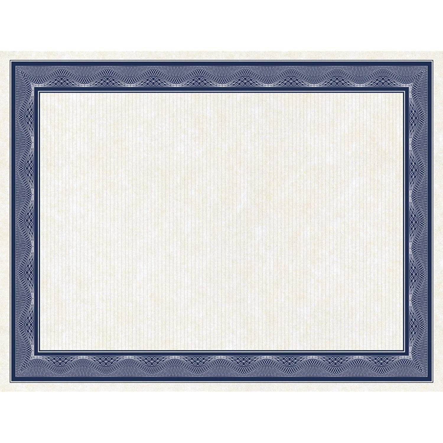 Geographics Assorted Traditional Card Stock Certificates,8.5 x 11", 40/Pack (48669)
