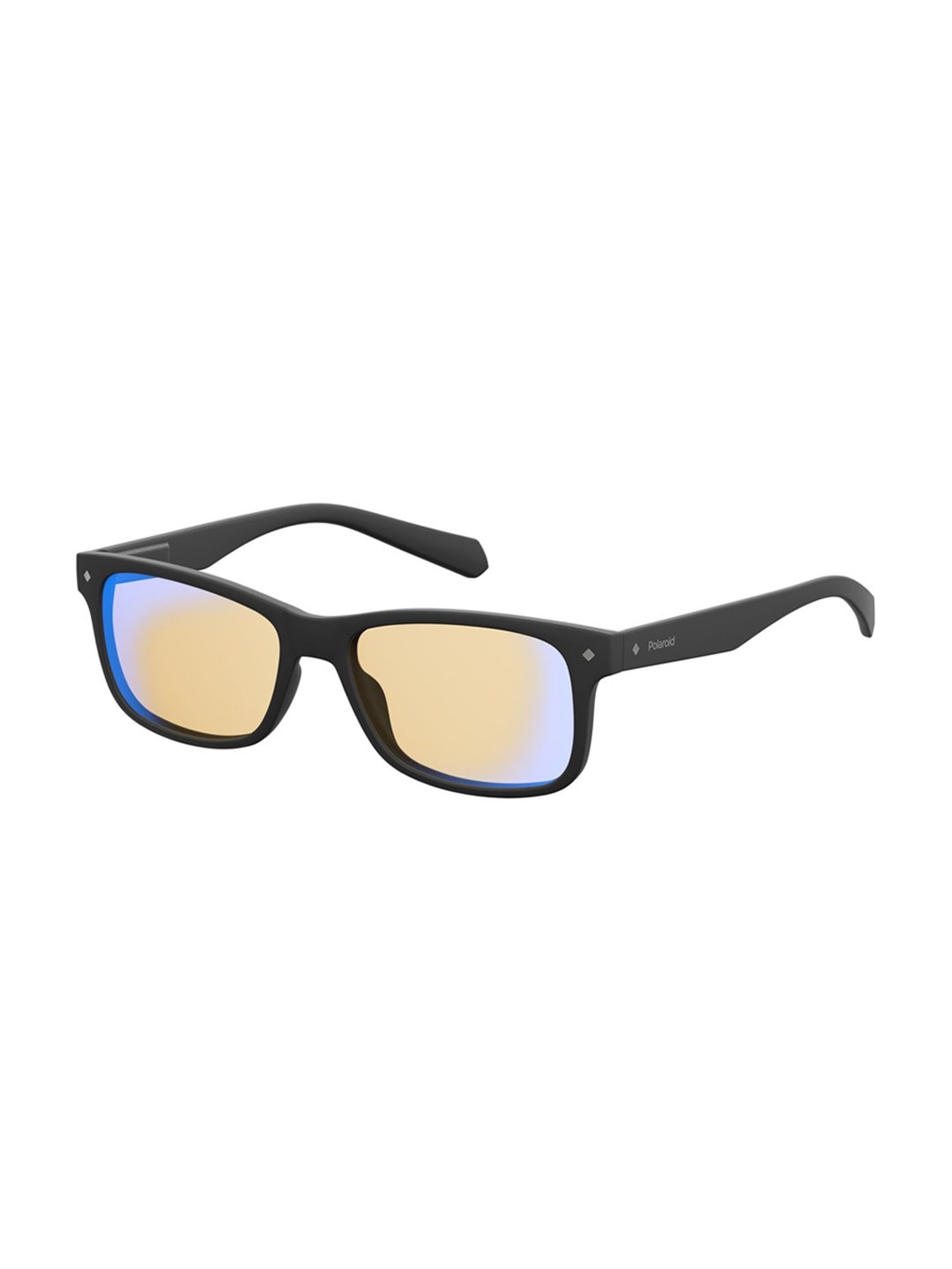 Polaroid Black Rectangular Unisex Reading Glasses Power: +3.00