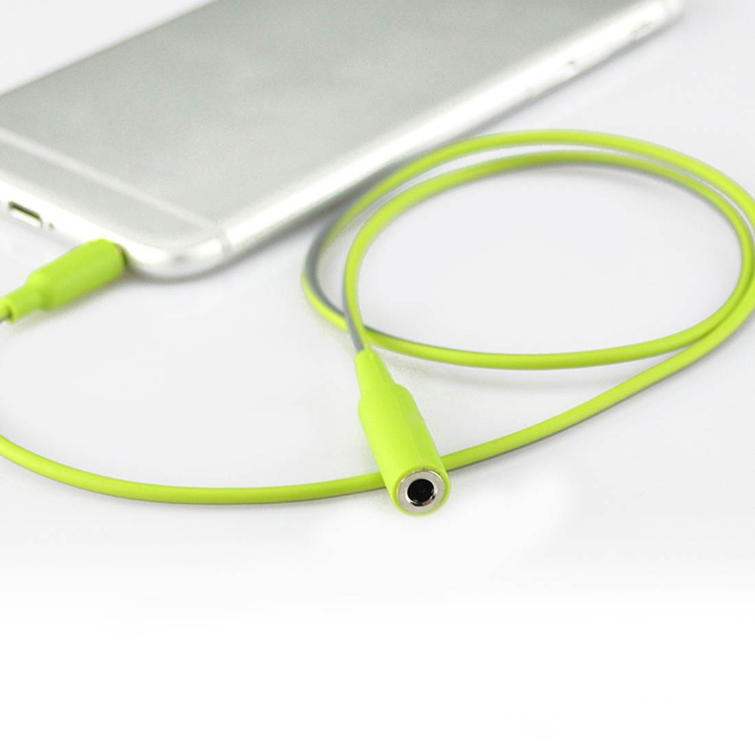 Bose SoundSport, SIE2, SIE2I Sport Headphones Replacement Extension Cable / Mobile Headset Extended Cord Wire (Green)