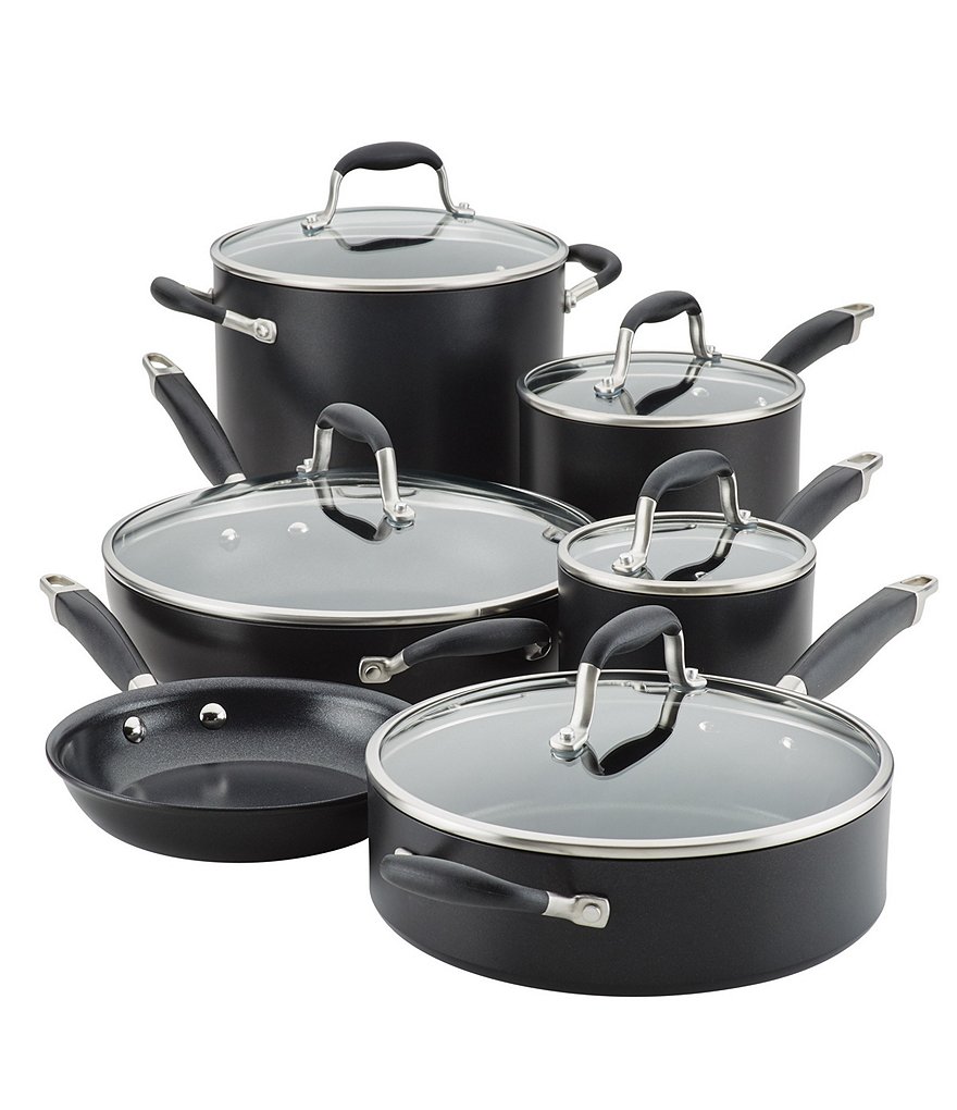 Anolon Advanced Home Hard-Anodized Nonstick 11-Piece Cookware Set