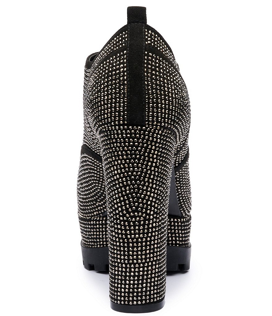 SoftWalk Willis Perforated Suede Platform Oxfords