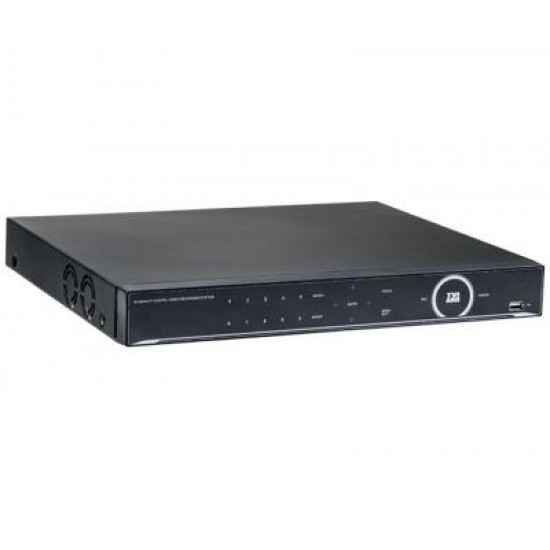 3R Global Tribrid 16CH DVR System, Prestige Series HD TVI, HD AHD, 960H auto Detect (HDD: 3TB)