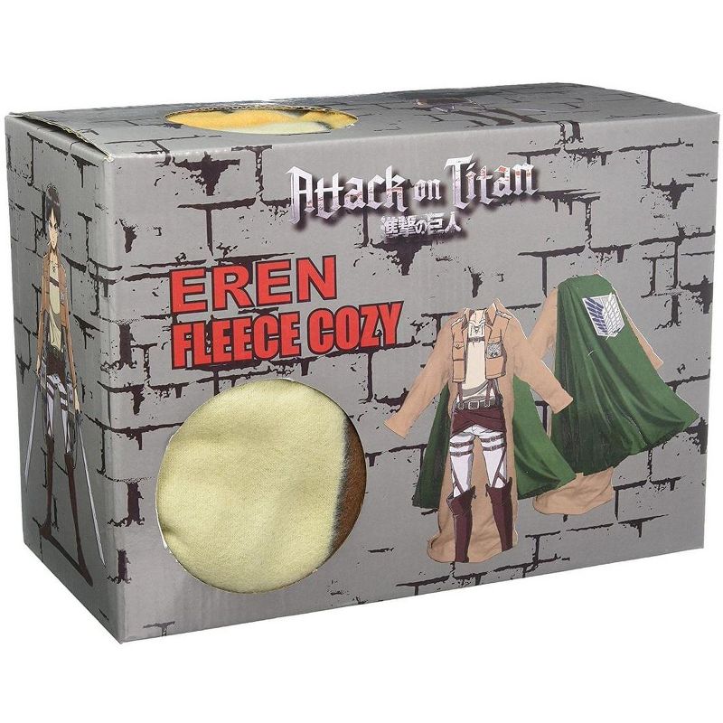 Surreal Entertainment Attack on Titan Eren Survey Corps Fleece Cozy