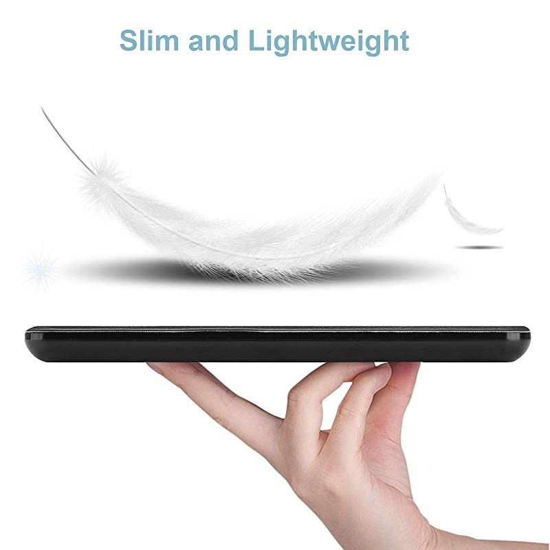 Case for Kindle Paperwhite 10th Gen 2018,Thinnest Light Shell Smart Cover with Auto Wake/Sleep for All-New  Kindle Paperwhite 6 Inch 2018 Release, Book Library