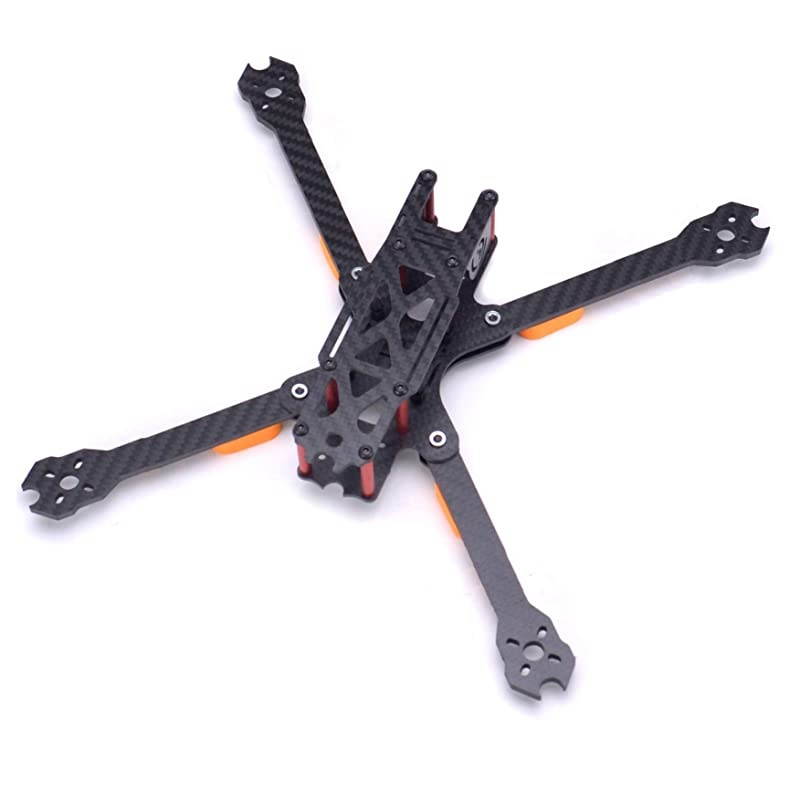 QL7 296mm FPV Racing Drone Frame 7 inch Carbon Fiber Quadcopter Frame with 4mm Arm + Lipo Battery Straps
