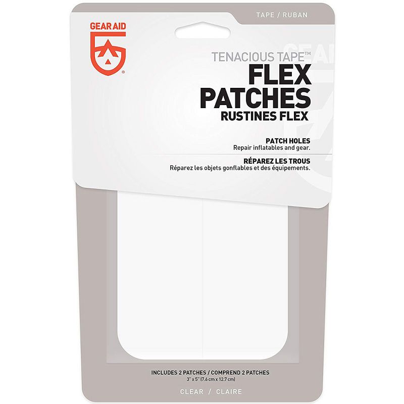 Gear Aid Tenacious Tape 3" x 5" No-Sew Peel and Stick Flex Patches