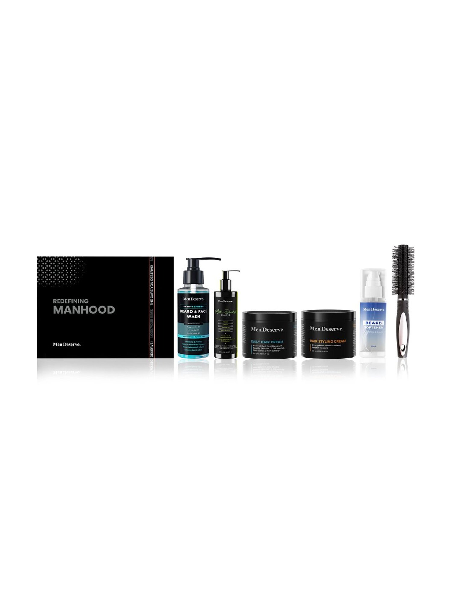 Men Grooming Kit for Hair and Beard Care