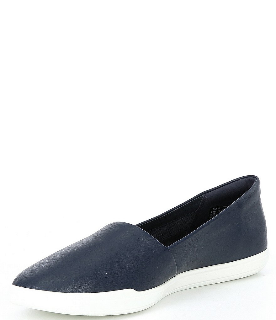 Jack Rogers Blair Pointed Toe Bow Leather Flats