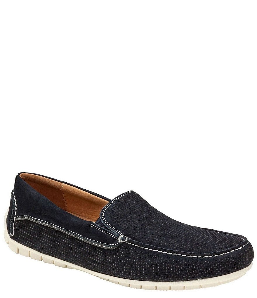 Johnston & Murphy Men's Cort Perforated Venetian Loafers