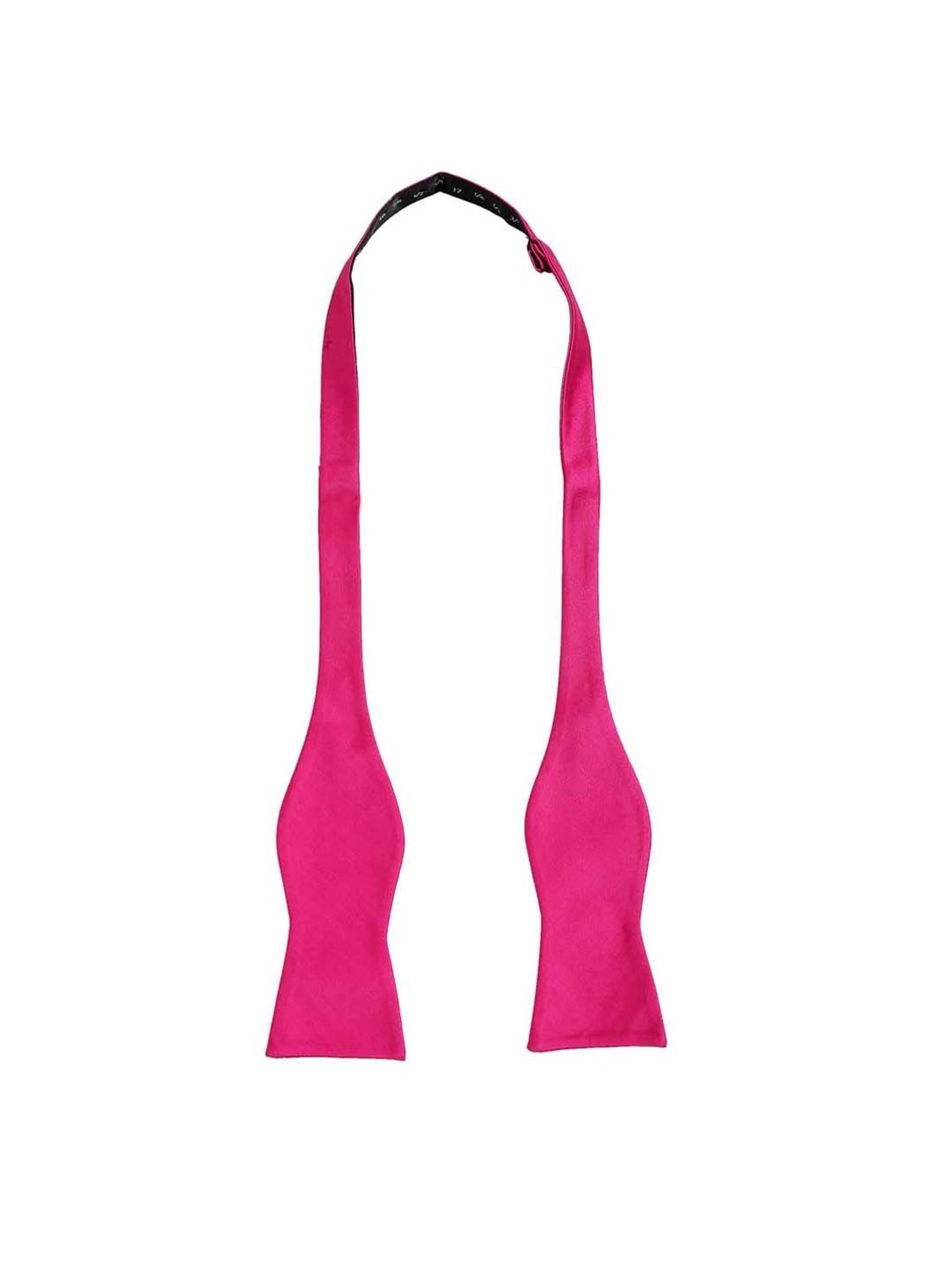 Alvaro Castagnino Pink Solid Bow Tie