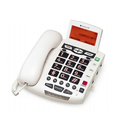 CLEARSOUNDS CSC600W Telephone,Corded,White